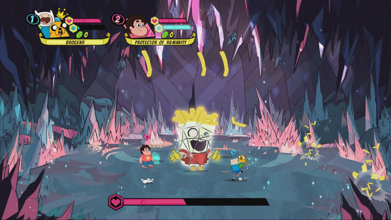 Illustration for article titled Cartoon Network Gets Everybody Together For A Old School Sidescrolling Brawler